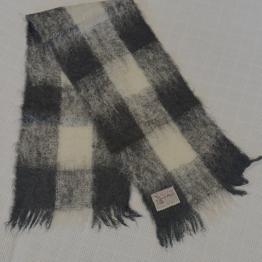 Glenn Cree mohair scarf